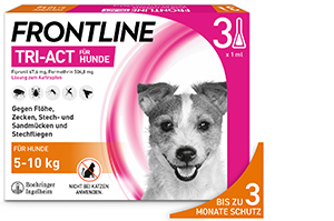 FRONTLINE Tri-Act tekuća otopina za pse 5-10 kg, 3 kom