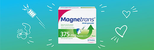 MAGNETRANS direct 375 mg granule, 20 kom