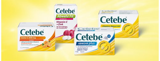 CETEBE Vitamin C kapsule s produljenim oslobađanjem 500 mg, 180 kom