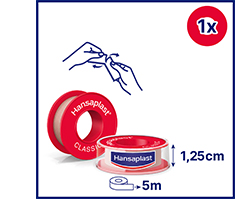 HANSAPLAST Pričvršćivač pfl.Classic 1,25 cmx5 m, 1 kom