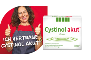 CYSTINOL akutne dražeje, 60 kom