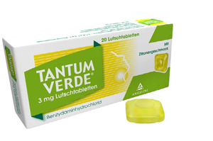 TANTUM VERDE 3 mg pastile s okusom limuna, 20 kom