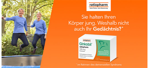 GINKOBIL-ratiopharm 120 mg filmom obložene tablete, 120 kom