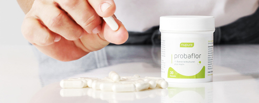 NUPURE probaflor probiotici za čišćenje crijeva Kps., 90 kom