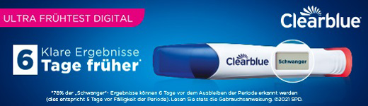 CLEARBLUE Pregnancy Ultra rani test digitalni, 2 kom
