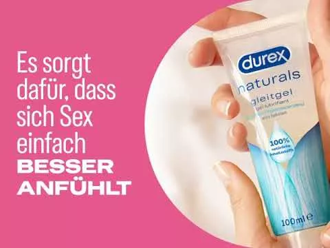 Video o proizvodu durex® Naturals Extra Sensitive lubrikant, 100 ml