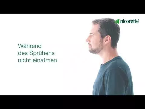 Video o proizvodu nicorette Mint sprej s 1 mg nikotina po spreju, 1 kom