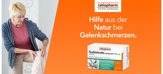 TEUFELSKRALLE-RATIOPHARM Filmom obložene tablete, 100 kom