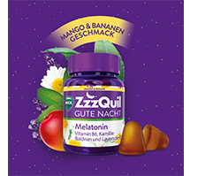 WICK ZzzQuil Goodnight Mango & Banana, 30 kom