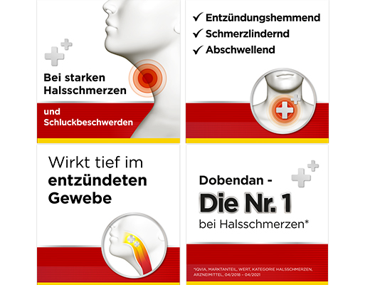 DOBENDAN Direct Fack Rood 8,75 mg lozoida, 24 ST