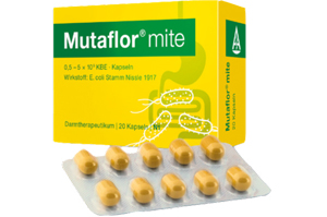 MUTAFLOR mite gastrorezistentne tvrde kapsule, 20 kom