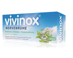 VIVINOX Nervous Calm Baldr.+Mel.+Passion.Beruh.Drag., 100 kom