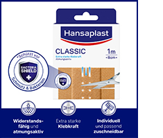 HANSAPLAST Klasični gips 8cm x1 m, 1 kom
