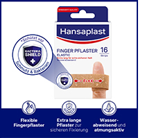 HANSAPLAST Elastični flaster za prste, 16 kom