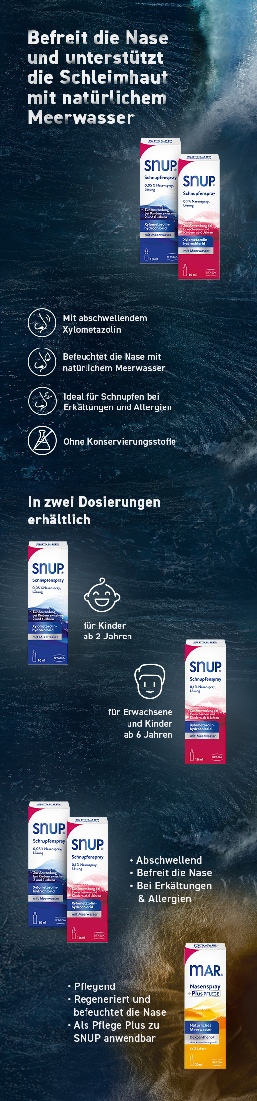 SNUP Sprej protiv prehlade 0,05% sprej za nos, 10 ml