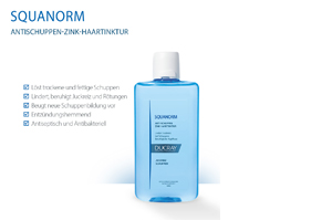 DUCRAY SQUANORM Cink tinktura za kosu protiv peruti, 200 ml