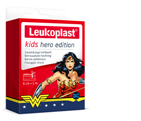 LEUKOPLAST dječji gipsani junak Wonder Woman 6 cmx1m, 1 kom