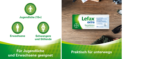 LEFAX extra tablete za žvakanje, 20 kom