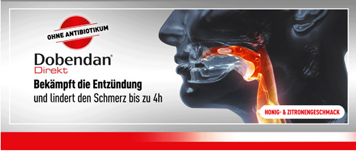 DOBENDAN Direct Fack Rood 8,75 mg lozoida, 24 ST
