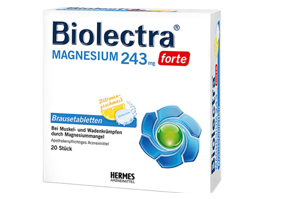BIOLECTRA Magnezij 243 mg forte lemon Br. tableta, 60 kom