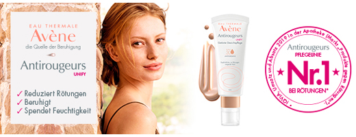 AVENE Antirougeurs UNIFY tonirana njega Cr.SPF 30, 40 ml