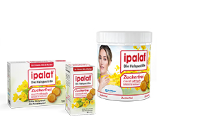 IPALAT Pastile za grlo bez šećera, 120 kom