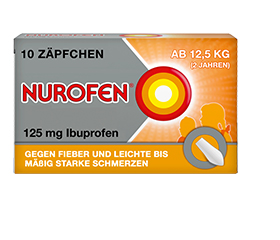 NUROFEN Junior 125 mg čepići, 10 kom