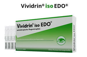 VIVIDRIN iso EDO antialergijske kapi za oči, 30X0,5 ml