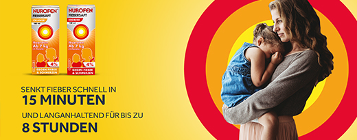 NUROFEN Junior sok od groznice i boli jagoda 40 mg/ml, 100 ml