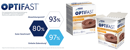 OPTIFAST Krem čokolada u prahu, 8X55 g