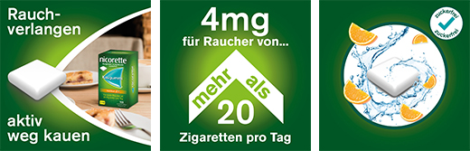NICORETTE žvakaća guma 4 mg brucoši, 210 ST