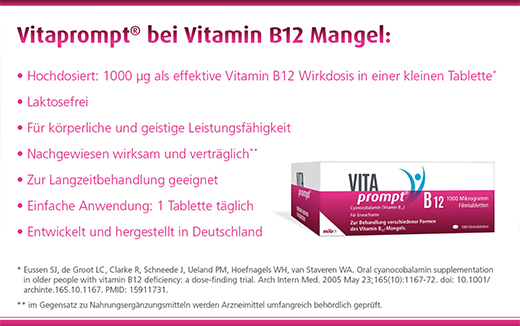 VITAPROMPT 1000 mikrograma filmom obložene tablete, 50 kom