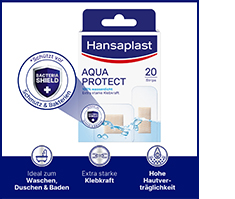 HANSAPLAST Aqua Protect flaster trake, 20 kom