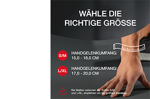HANSAPLAST Sportski zavoj za zglob veličine L, 1 kom