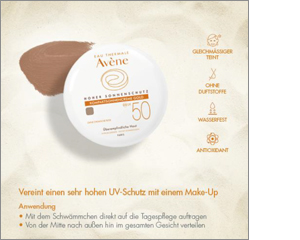 AVENE Kompaktna krema za sunčanje SPF 50 zlata, 10 g