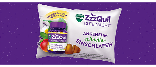 WICK ZzzQuil Goodnight Mango & Banana, 30 kom