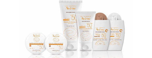 AVENE Kompaktna krema za sunčanje SPF 50 zlata, 10 g
