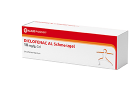 DICLOFENAC AL Gel protiv bolova 10 mg/g, 100 g