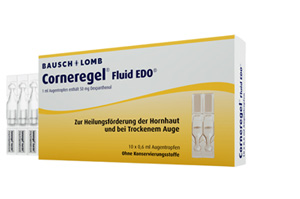 CORNEREGEL Fluid EDO kapi za oči, 10X0,6 ml