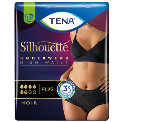 TENA SILHOUETTE plus M crni, 9 kom