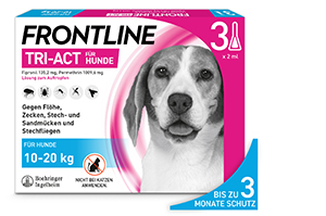 FRONTLINE Tri-Act otopina za dripovanje pasa 10-20kg, 3 kom