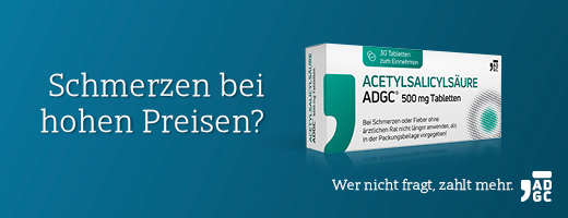 ACETYLSALICYLSÄURE ADGC 500 mg tablete, 100 kom