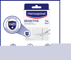 HANSAPLAST Flaster Sensitive.hypoallergenic 8 cmx1 m, 1 kom