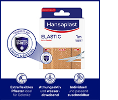 HANSAPLAST Elastični flaster 8 cmx1 m, 1 kom
