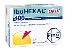 IBUHEXAL acute 400 filmom obloženih tableta, 50 kom