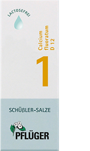 BIOCHEMIE Pflueger 1 Calcium fluoratum D 12 kapi, 100 ml