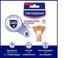 HANSAPLAST Elastični flasteri za vrhove prstiju, 10 kom