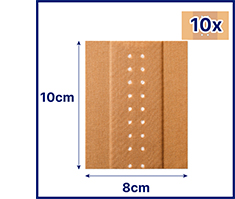 HANSAPLAST Klasični gips 8cm x1 m, 1 kom