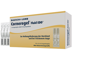 CORNEREGEL Fluid EDO kapi za oči, 30X0,6 ml