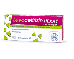 LEVOCETIRIZIN HEXAL za alergije 5 mg film tableta, 100 kom